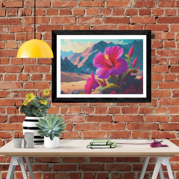 Blooming Hibiscus In Summer For Sale - Image 4