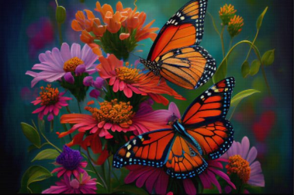 Vibrant Colorful Monarchs Online Hot Sale - Image 2