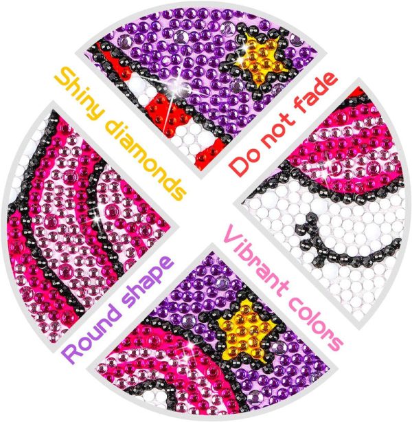 Happy Owl Diamond Painting Kit For Kids Cheap - Image 5