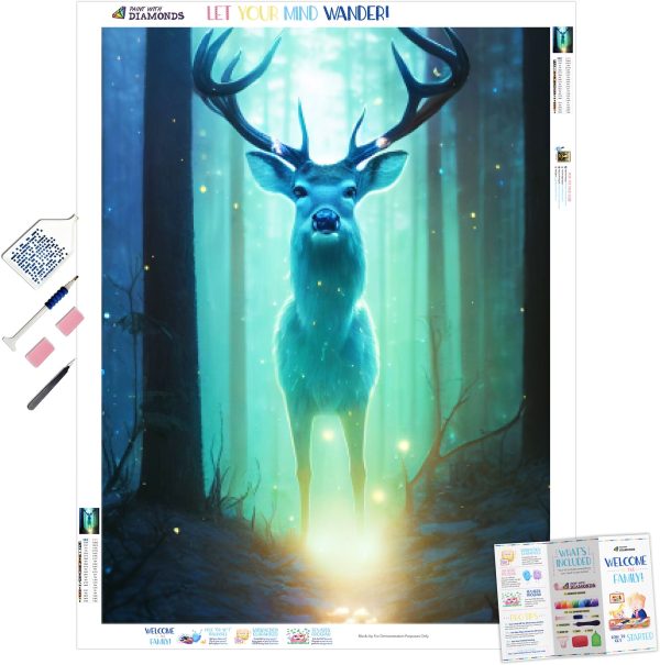 Magical Blue Deer Sale