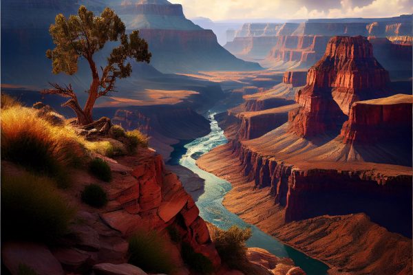 Grand Canyon From Above Fashion - Image 2