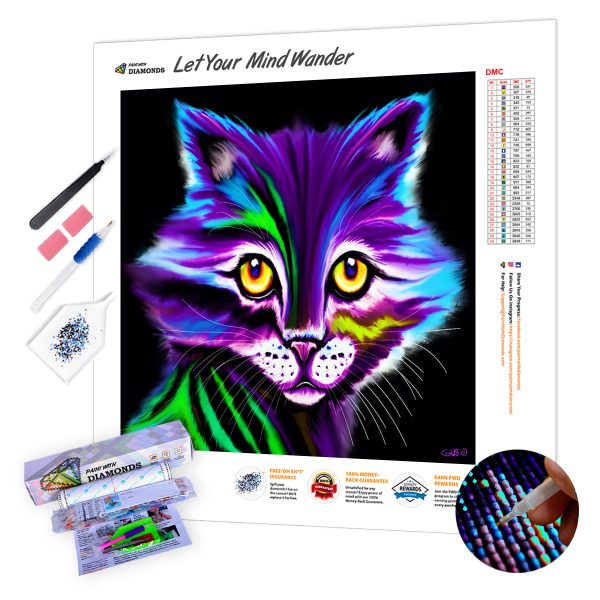 Colorful Striped Cat For Cheap