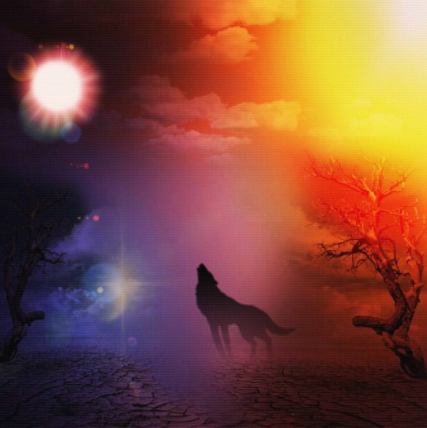 Surreal Wolf Landscape Supply - Image 3