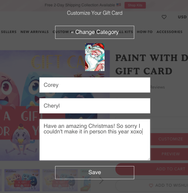 Paint With Diamonds Gift Card For Cheap - Image 4